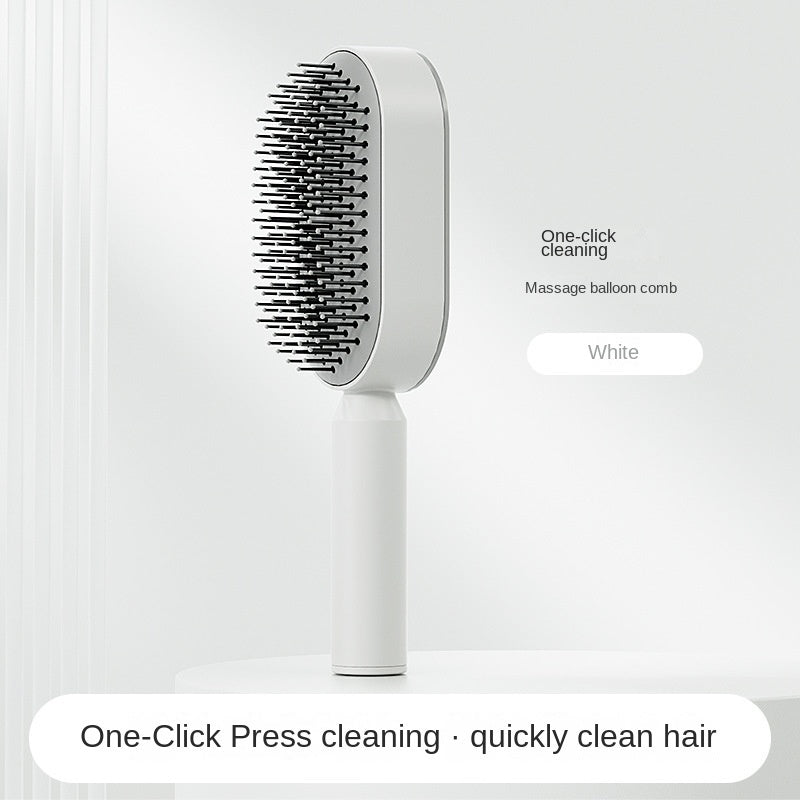 3D Air Cushion Self-Cleaning Hair Comb