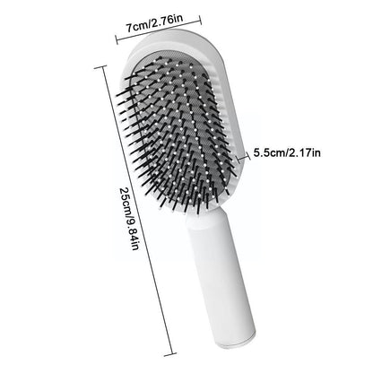 3D Air Cushion Self-Cleaning Hair Comb