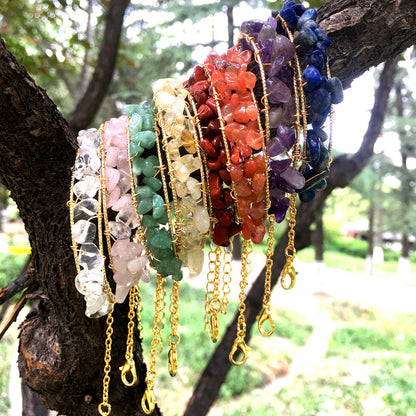 Natural Crystal Beads Bracelet