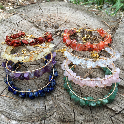 Natural Crystal Beads Bracelet