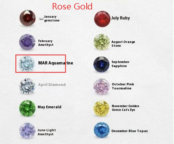 Zircon Birthstone Necklace