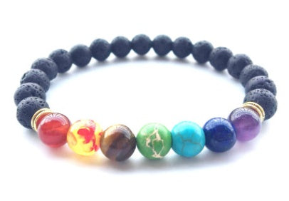 Universe Galaxy Eight Planets Beads Bracelet