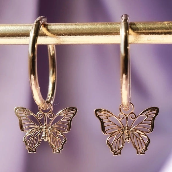 Women’s Exquisite Butterfly Stud Earrings