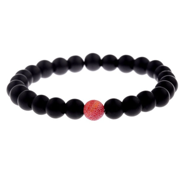 Colourful Agate Bead Bracelet