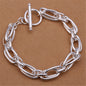 Silver Chain Plated Bracelet
