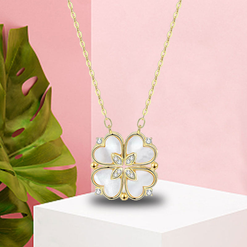 Four-Leaf Clover Pendant Necklace