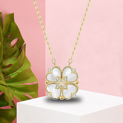 Four-Leaf Clover Pendant Necklace