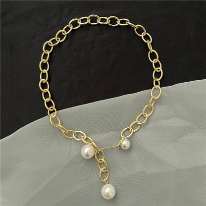 Light Luxury Baroque Pearl Necklace