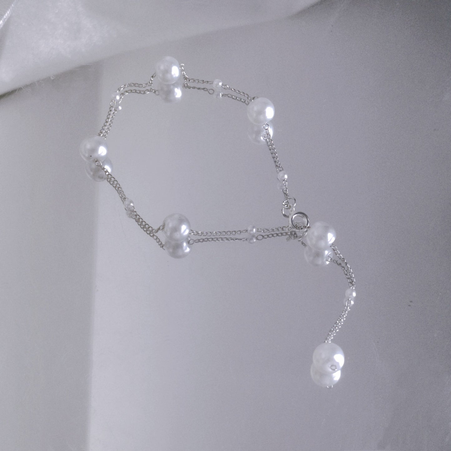 Trendy Starry Pearl Necklace & Bracelet for Women