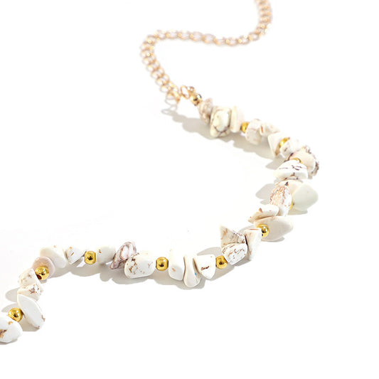 Handmade Natural Stone Irregular Necklaces