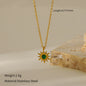 Vintage Turquoise & Emerald Necklace