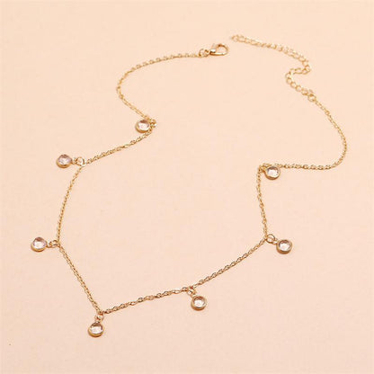 Simple Little Diamond Necklace