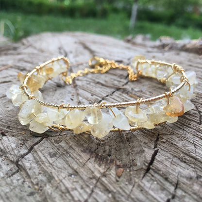 Natural Crystal Beads Bracelet