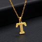 26 Letters Gold-Plated Pendant Necklace