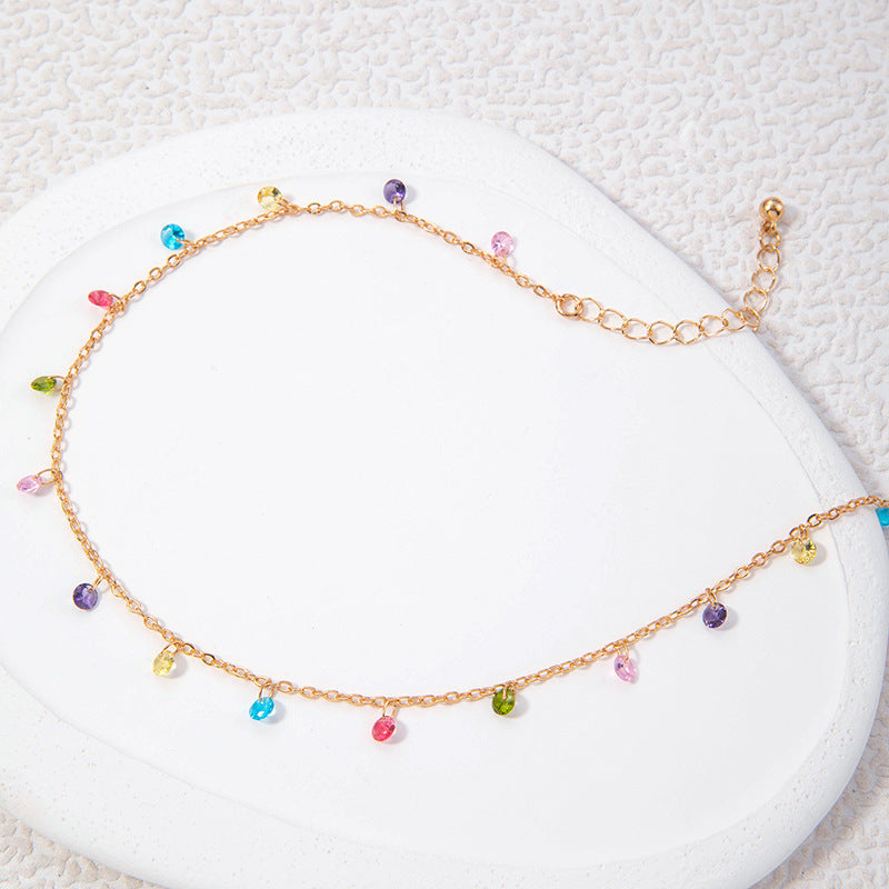 Retro Elegant Irregular Pendants Necklace