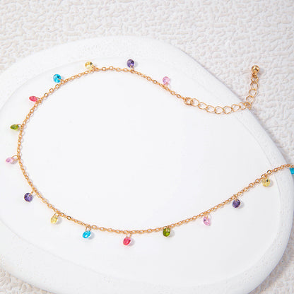 Retro Elegant Irregular Pendants Necklace
