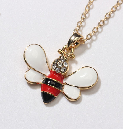 Bee Pendant Necklace