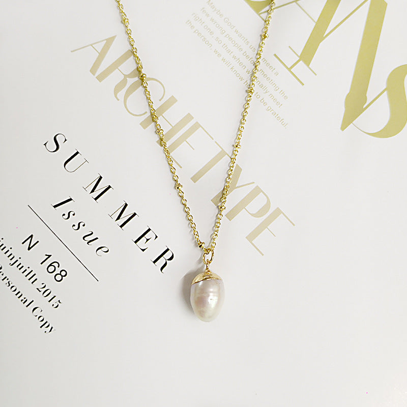 Freshwater Pearl Pendant Necklace