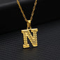 26 Letters Gold-Plated Pendant Necklace