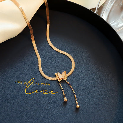 Simple Butterfly Necklace