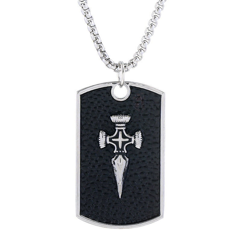 Dog Tag Style Chain