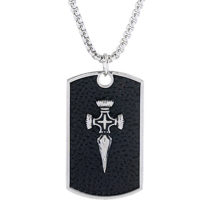 Dog Tag Style Chain