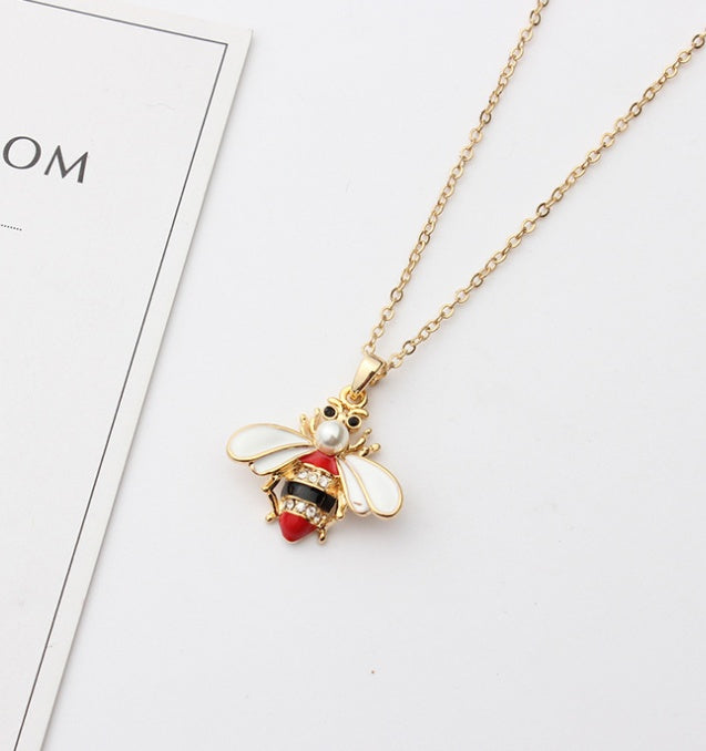 Bee Pendant Necklace