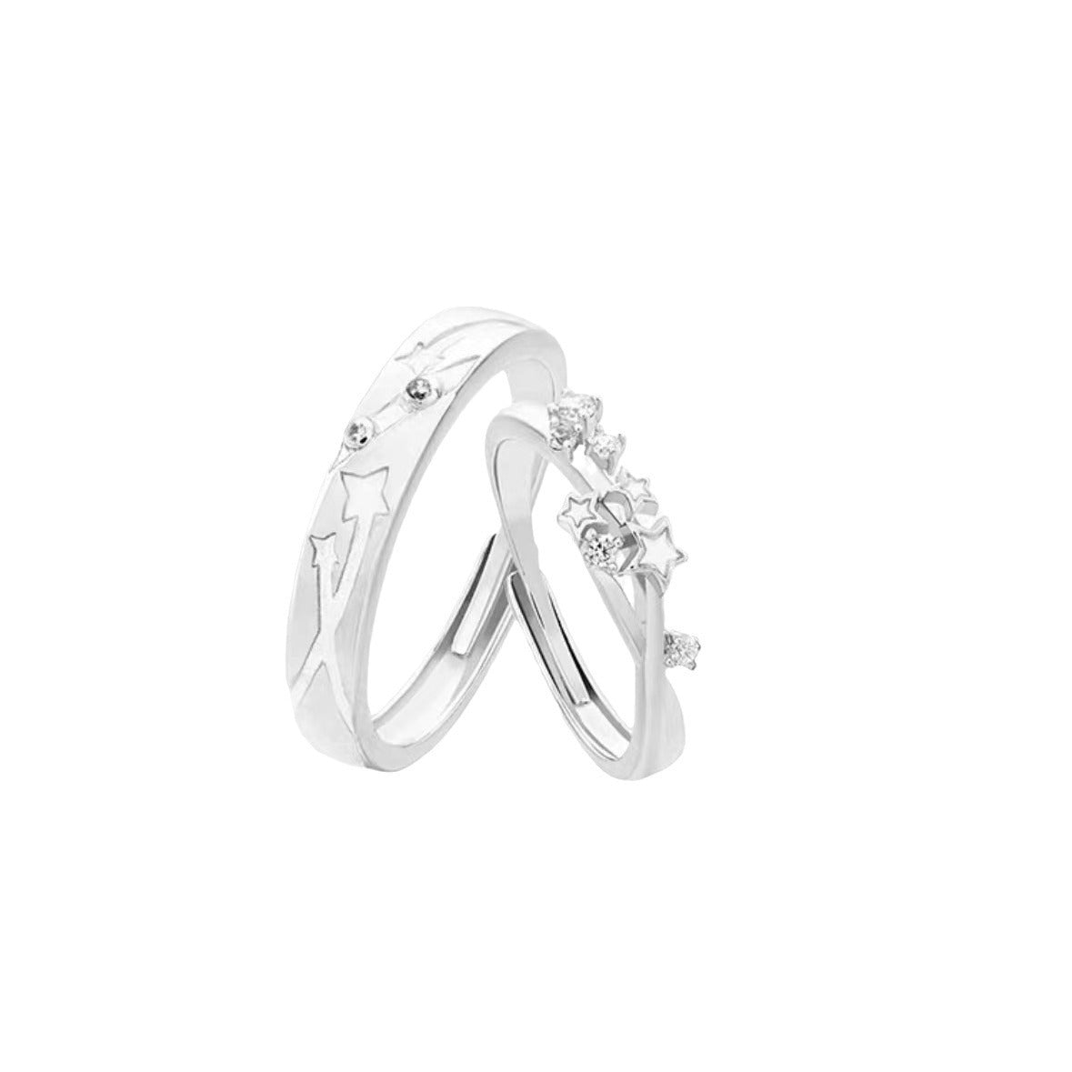 Luminous Couple Rings – Adjustable