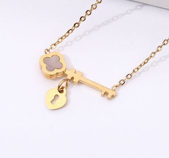 Lock & Key Necklace