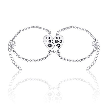 Best Friend Heart-Shaped Bracelets