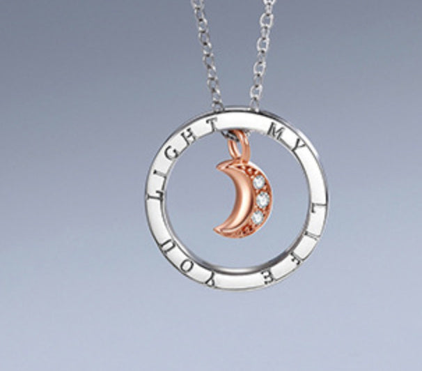 Sun & Moon Light Luxury Couple Necklace