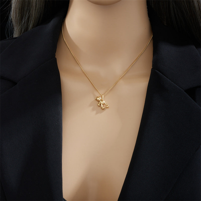 Cute Cartoon Bear Necklace