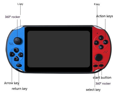 Retro Handheld Game Console