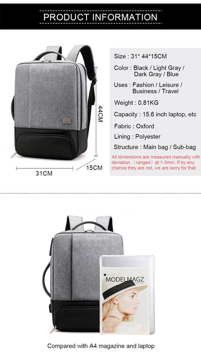 Multifunctional Vertical & Horizontal Laptop Bag