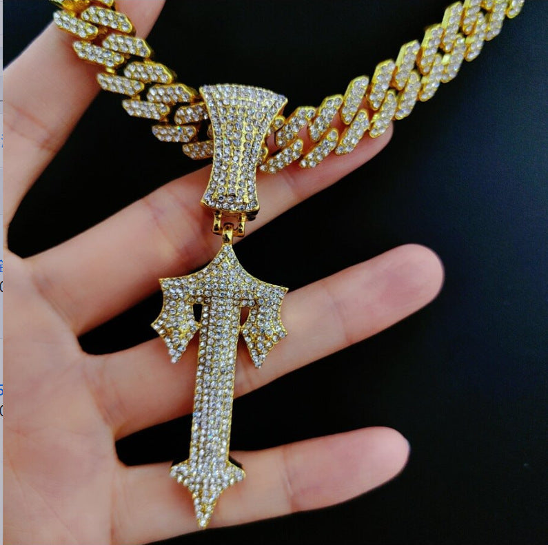 Men’s Hip Hop  Pendant and Cuban Chain