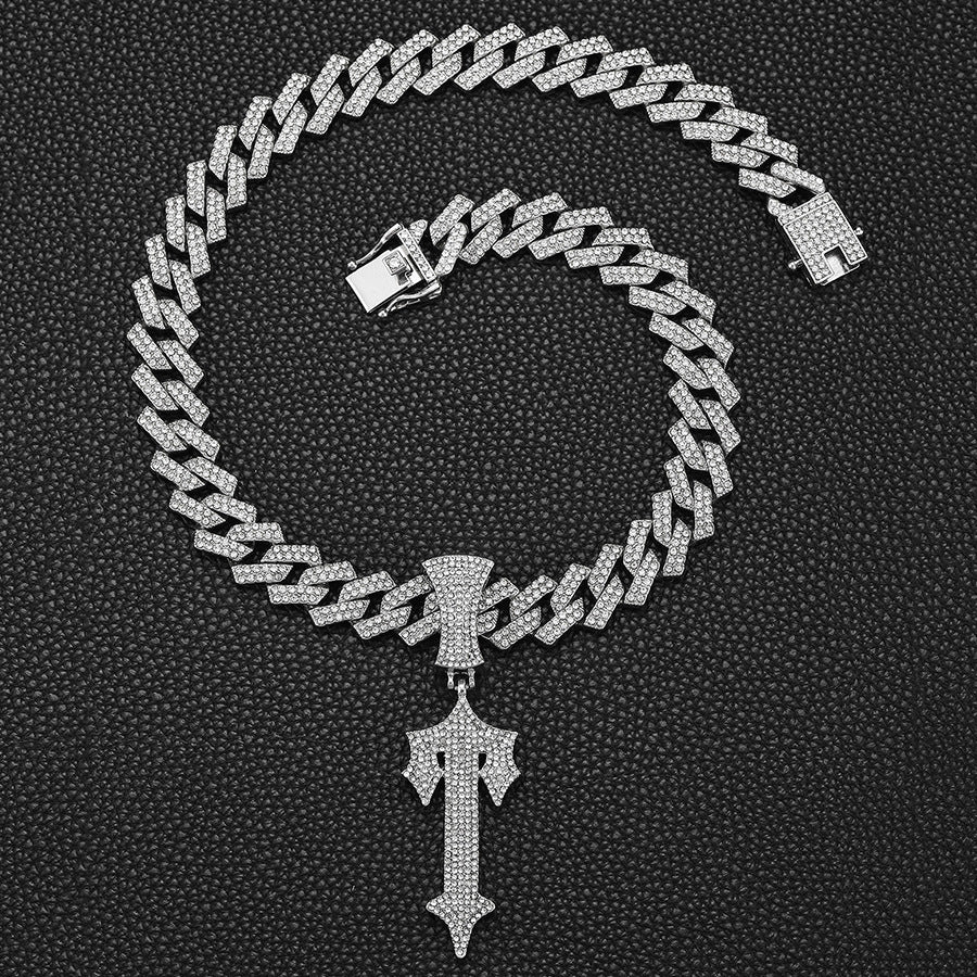 Men’s Hip Hop  Pendant and Cuban Chain