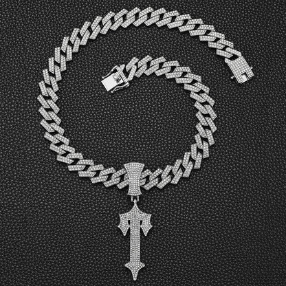 Men’s Hip Hop  Pendant and Cuban Chain