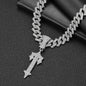 Men’s Hip Hop  Pendant and Cuban Chain