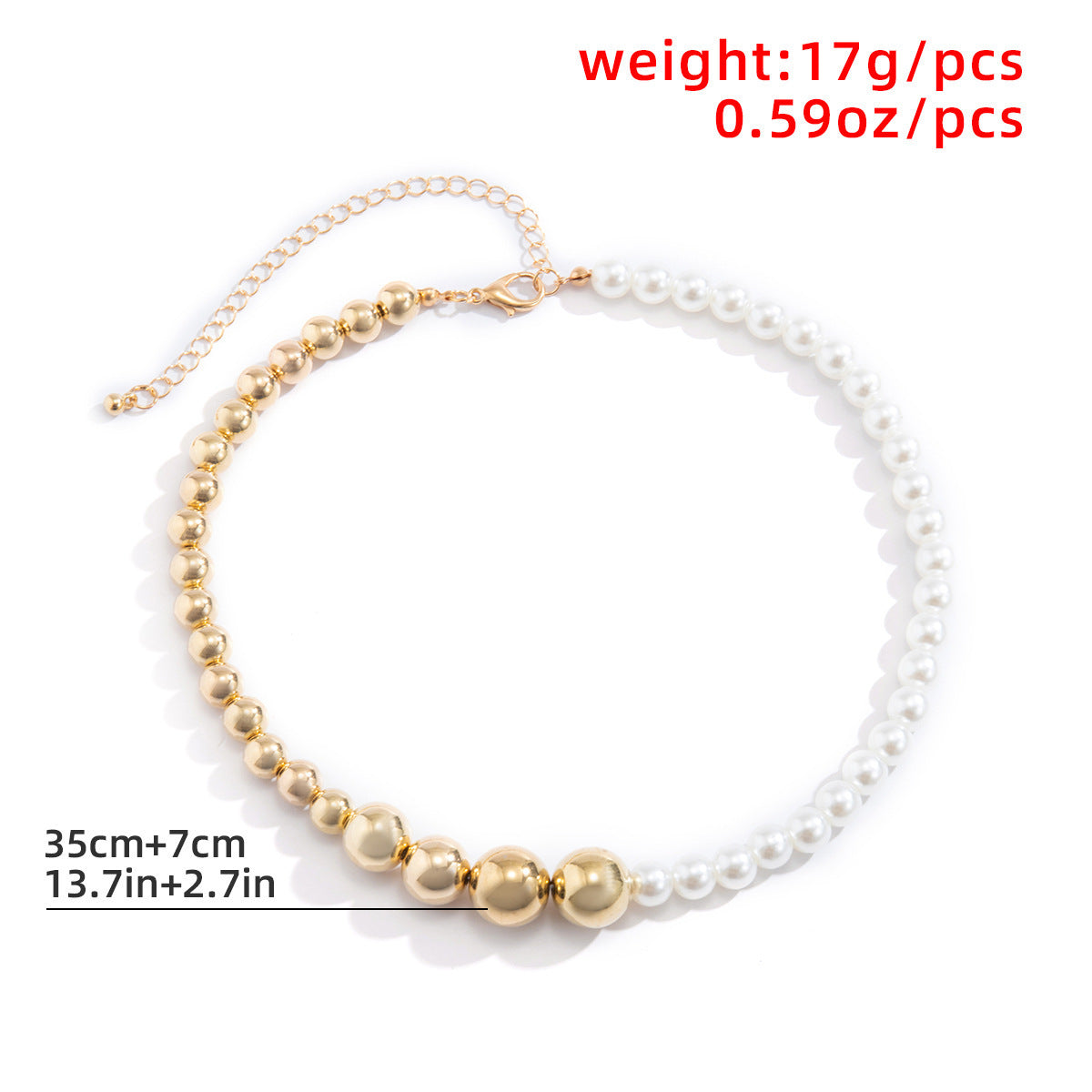 Retro Easy Matching OT Buckle Necklace