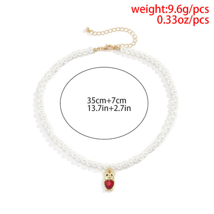 Retro Easy Matching OT Buckle Necklace