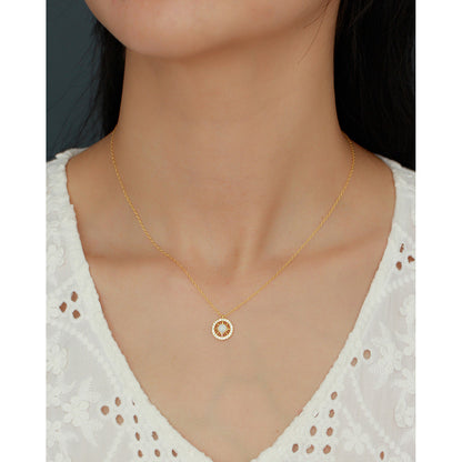 Moon and Sun Necklace