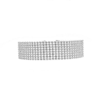 Crystal Rhinestone Choker Necklace