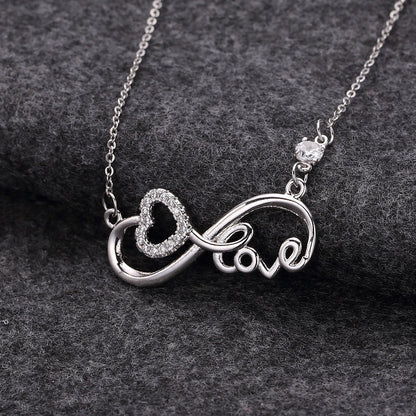 LOVE Infinity Necklace