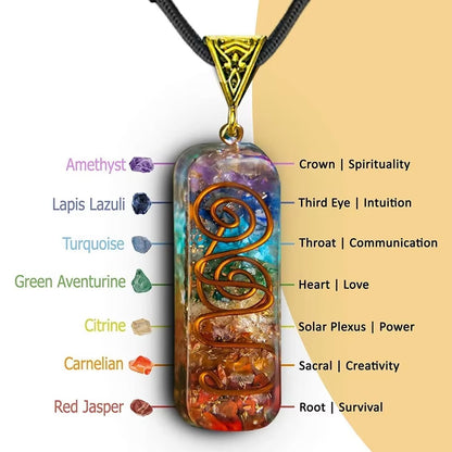 Chakra Pendant Necklace