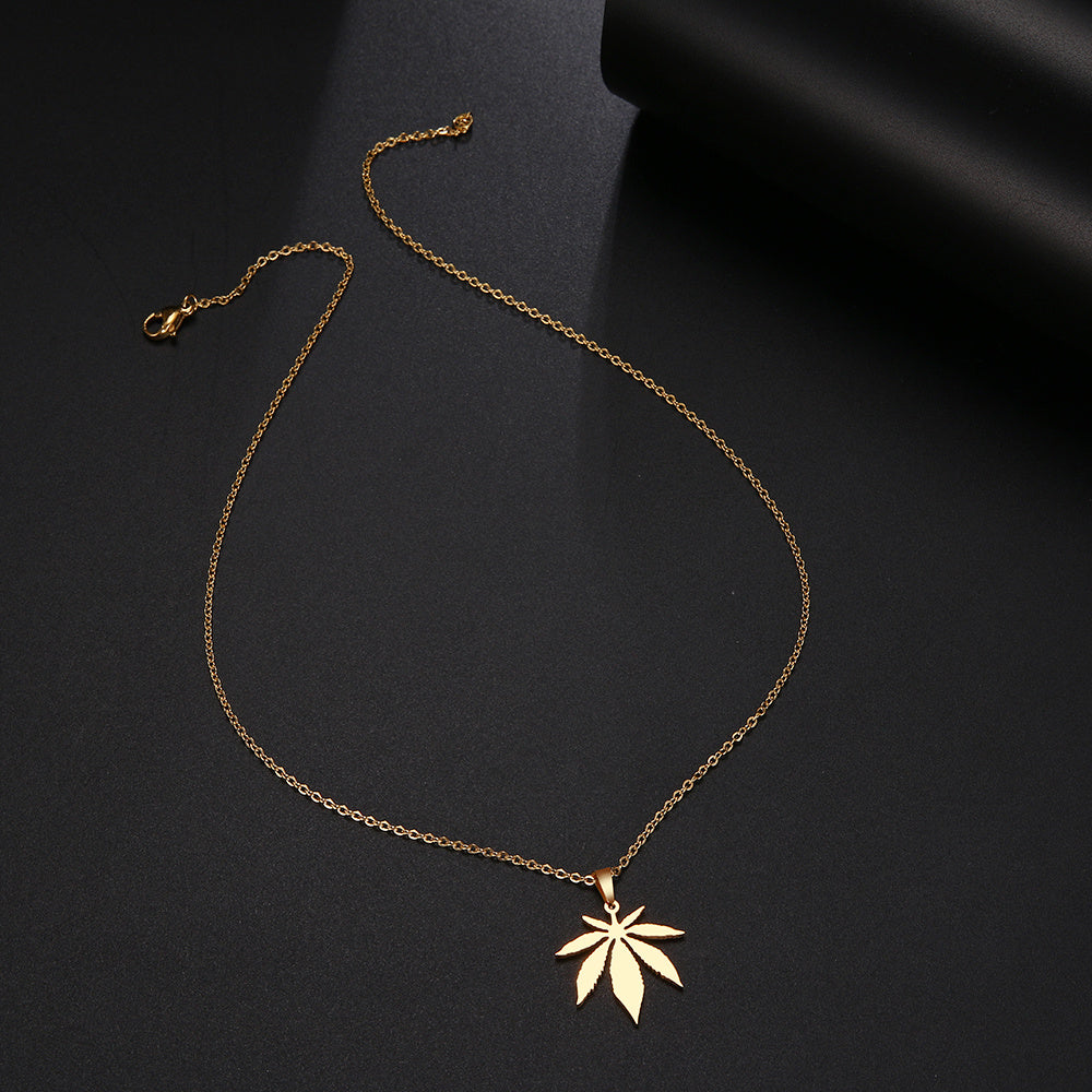 Leaf Pendant Necklace