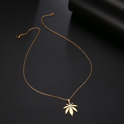 Leaf Pendant Necklace