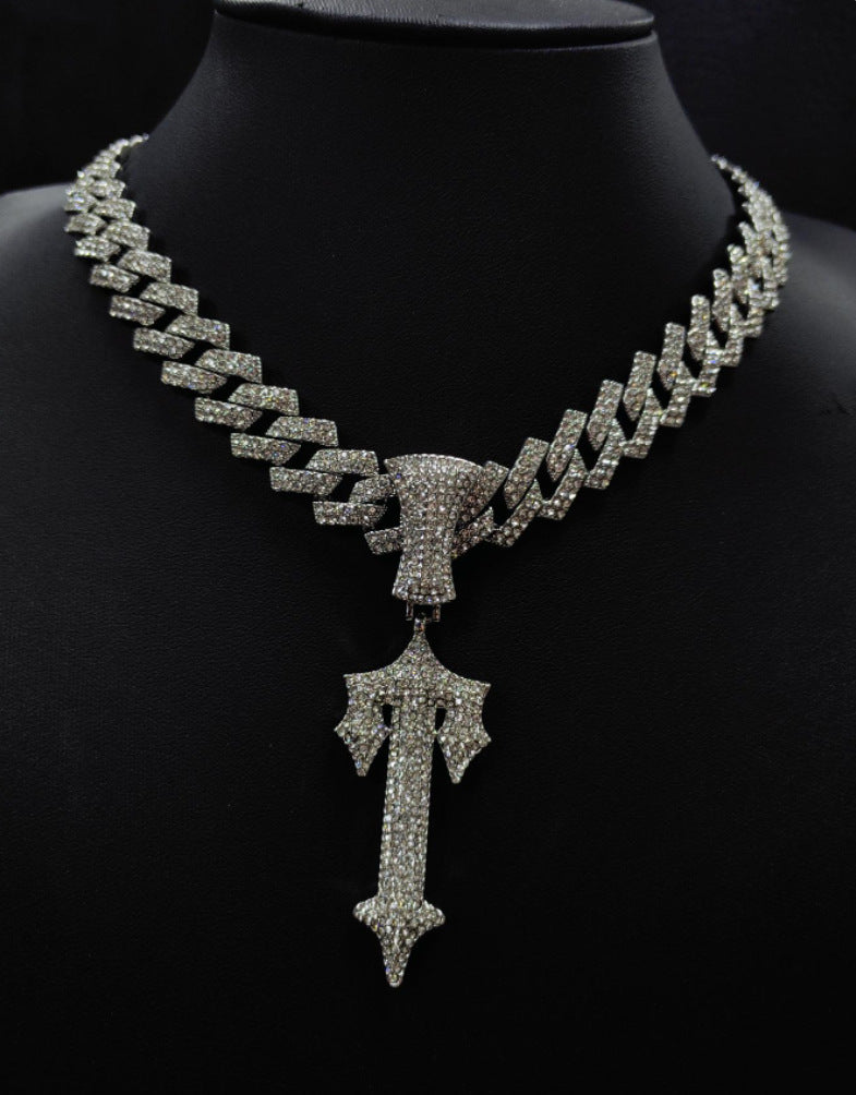 Men’s Hip Hop  Pendant and Cuban Chain