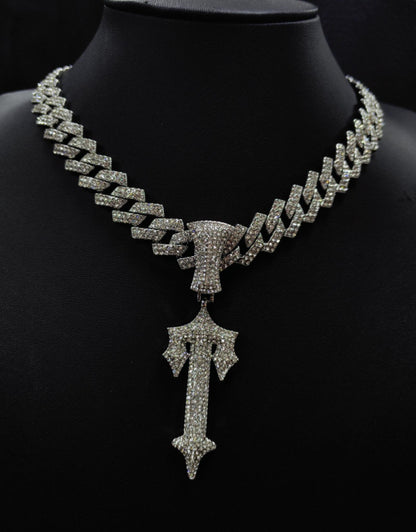 Men’s Hip Hop  Pendant and Cuban Chain