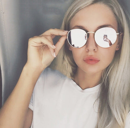 Retro Round Sunglasses