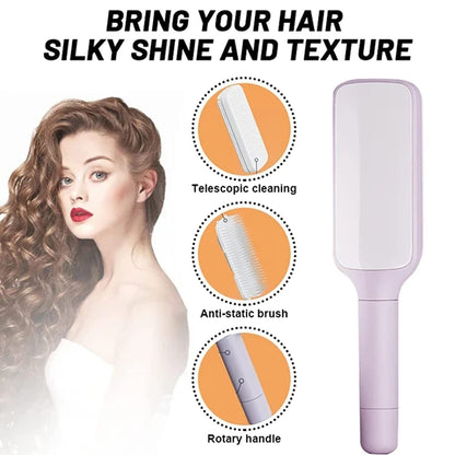 Self Cleaning Hair Brush